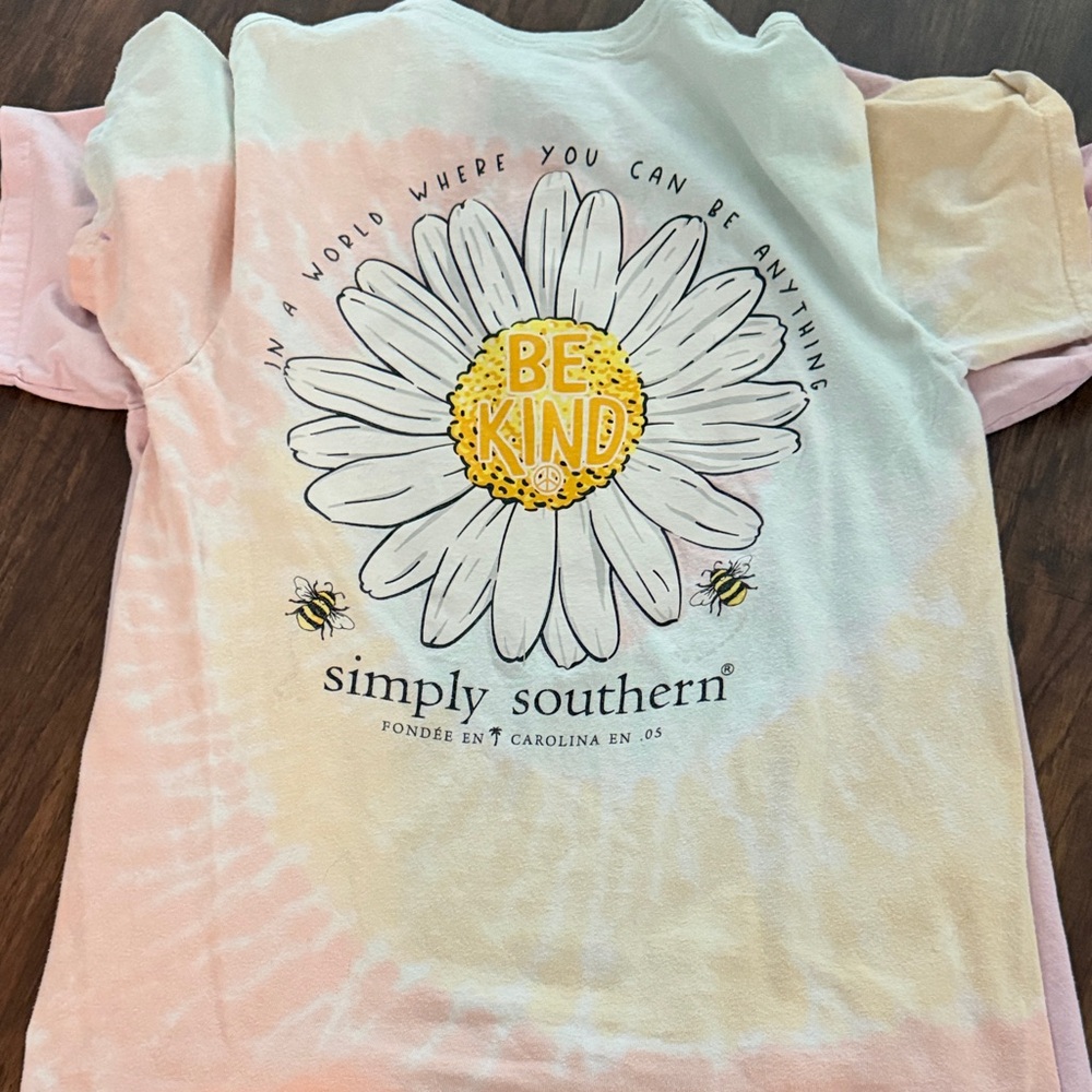 Simply Southern Colorful Graphic T-Shirts - Picture 3 of 5